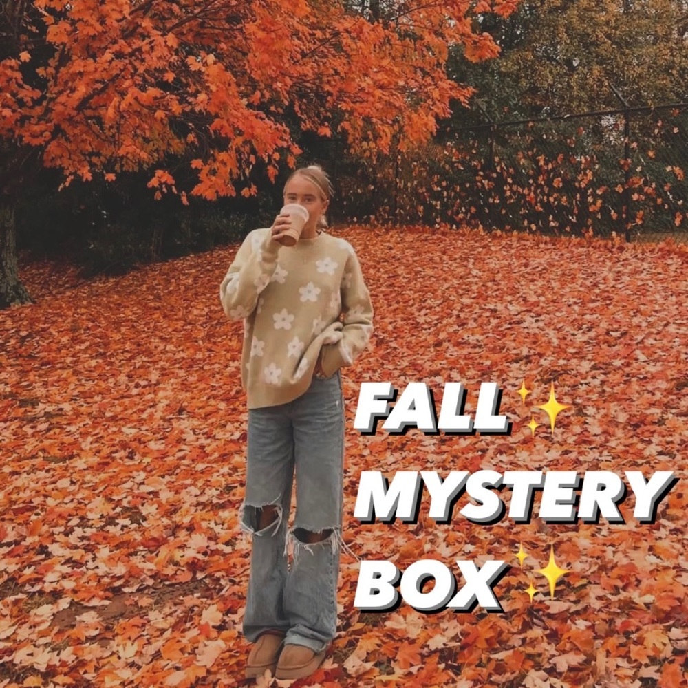 5 Piece cozy fall fashion MYSTERY BOX ✨